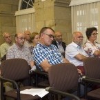 Imagen del p�blico entre los que se encontraba la familia de Fr. Hip�lito Barrigu�n, entre ellos su hermano Faustino, retratado en la imagen