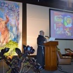 O prof. Mart�n Carbajo N��ez foi o ponente principal na semana de estudos franciscanos