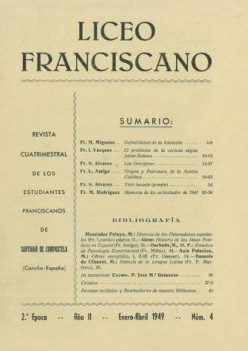 Revista Liceo Franciscano - N�meros 4