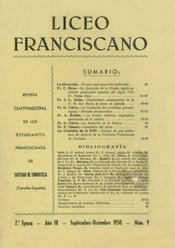 Revista Liceo Franciscano - N�meros 9