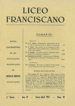 Revista Liceo Franciscano - N�meros 10