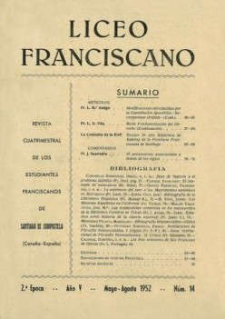 Revista Liceo Franciscano - N�meros 14