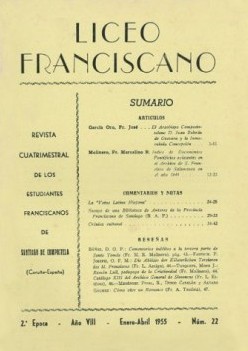 Revista Liceo Franciscano - N�meros 22