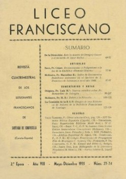 Revista Liceo Franciscano - N�meros 23-24