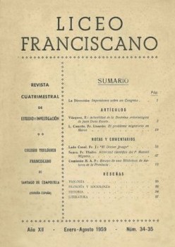 Revista Liceo Franciscano - N�meros 34-35