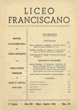 Revista Liceo Franciscano - N�meros 38