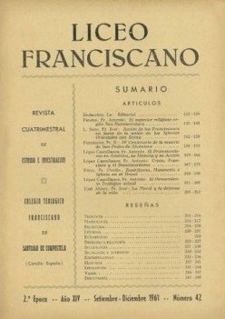 Revista Liceo Franciscano - N�meros 42