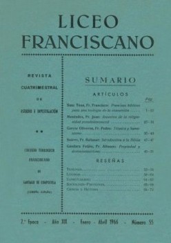 Revista Liceo Franciscano - N�meros 55