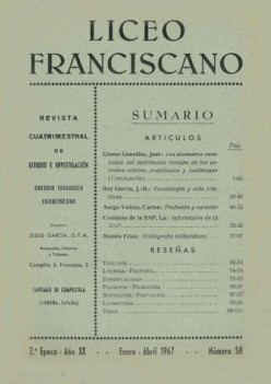 Revista Liceo Franciscano - N�meros 58