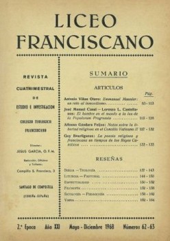 Revista Liceo Franciscano - N�meros 62-63